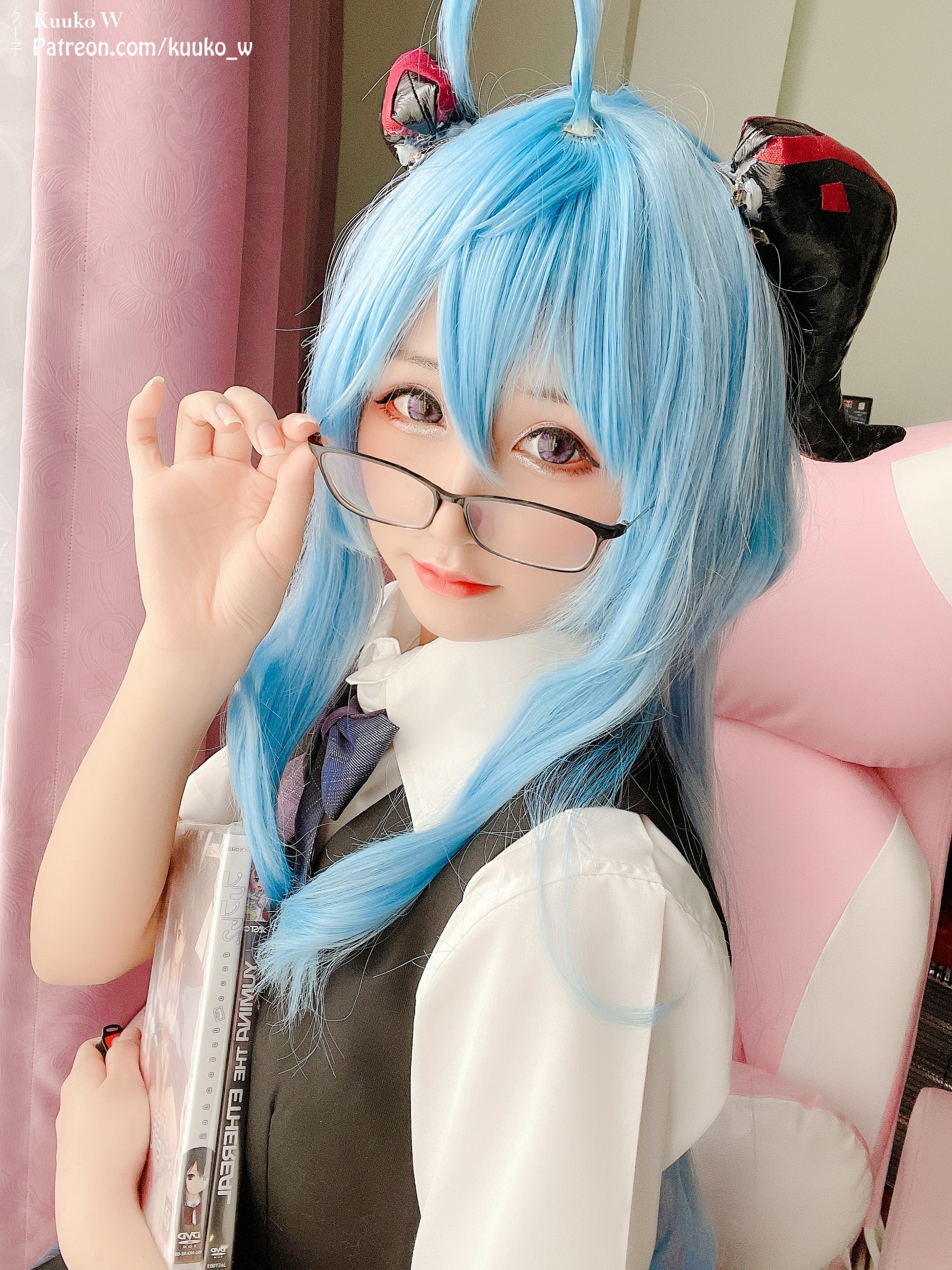 Kuuko W - NO.067 Ganyu Pure Seifuku[36P6V]-XikXak